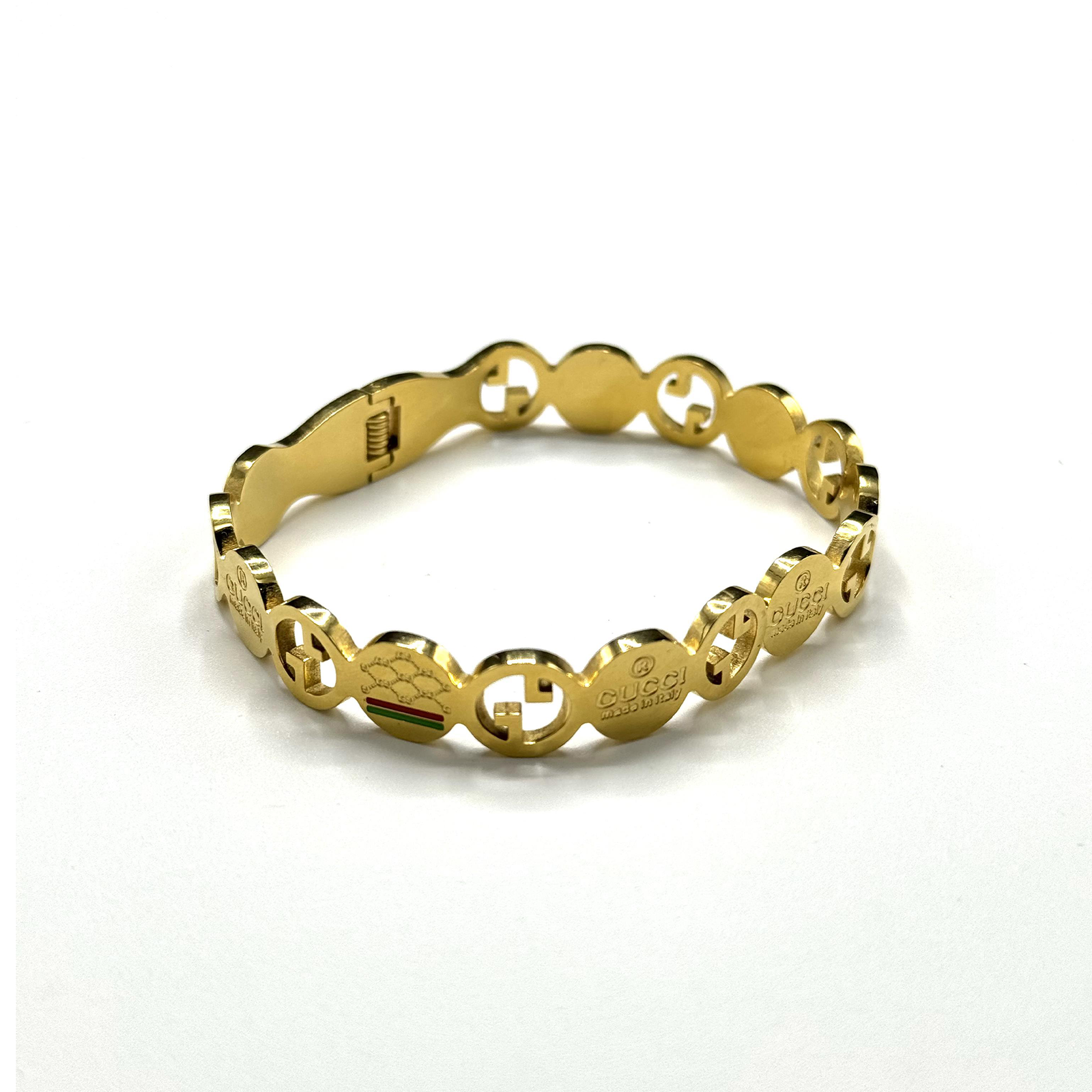 Gucci Style Gold Plated Premium Quality Luxury Bracelet